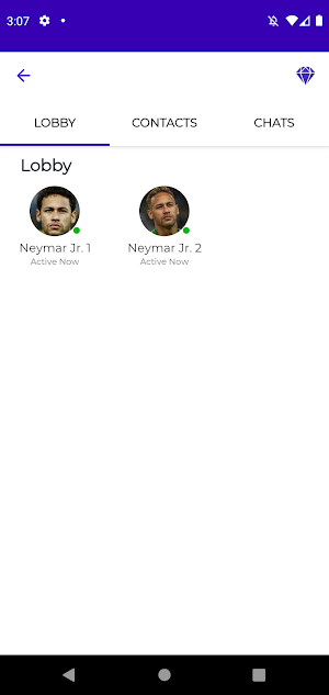 Neymar Fake Chat & Video Call Screenshot 2