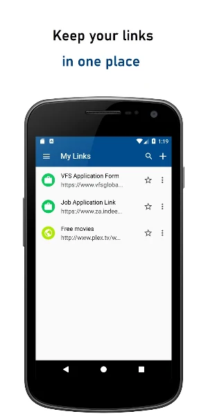 My Links Screenshot 0