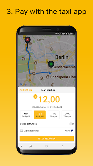 taxi.eu Screenshot 2