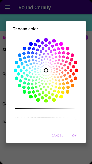 Round Cornify Screenshot 1