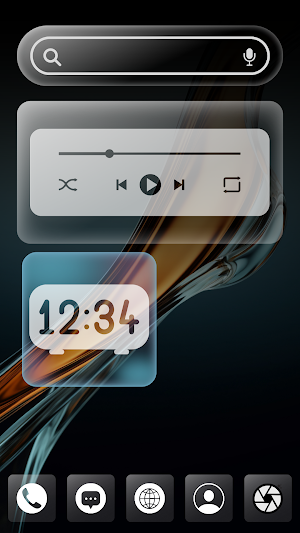 Liquid Glass Wallpaper Screenshot 2