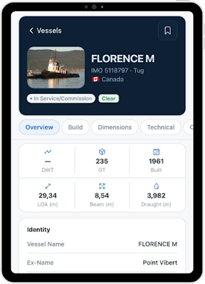 Vessels Info: Ship Tracker Screenshot 3