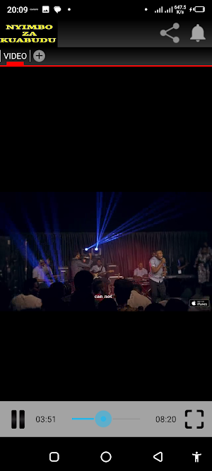 Swahili worship songs Screenshot 1