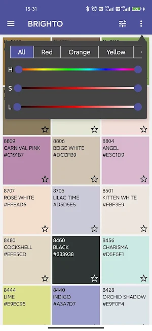 Brighto Paint Colors Screenshot 2