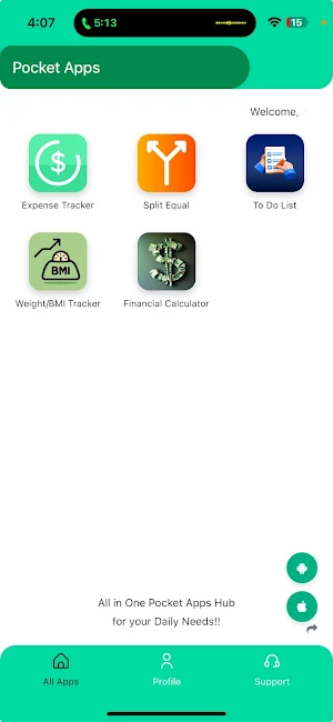 Pocket Apps Hub Screenshot 1