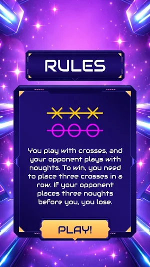 Neon Tic Tac Toe Screenshot 3