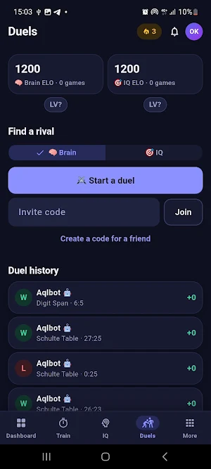 BrainFit Screenshot 2