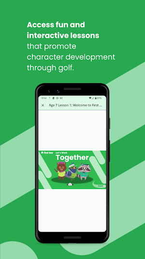 First Tee Screenshot 1