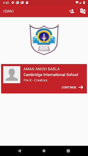 ISWKi Parent Portal Screenshot 2