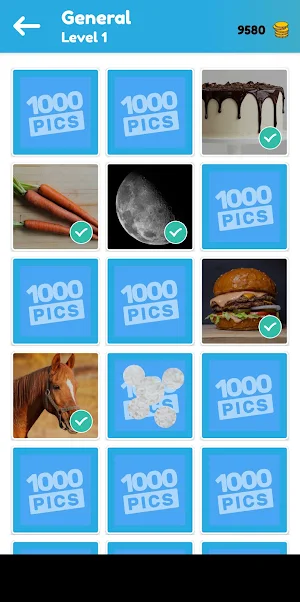1000 Pics Quiz: Guess Trivia Game Screenshot 0