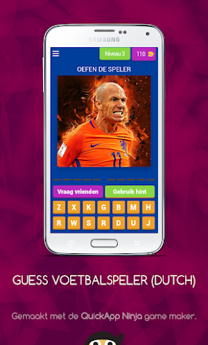 GUESS VOETBALSPELER (Dutchlanguage) Screenshot 3