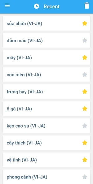 Japanese-Vietnamese Dictionary Screenshot 0