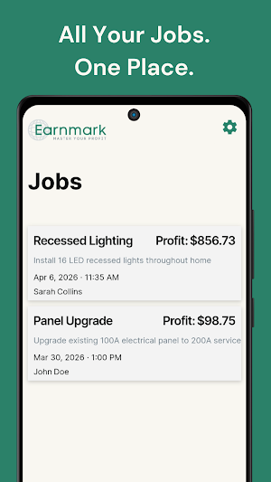 Earnmark Screenshot 2