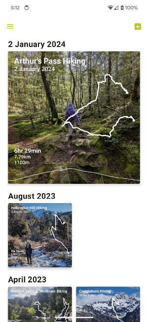 Activity Rec Screenshot 0