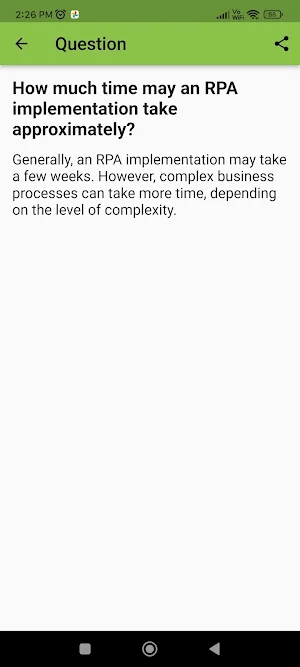 RPA Interview Question Screenshot 3