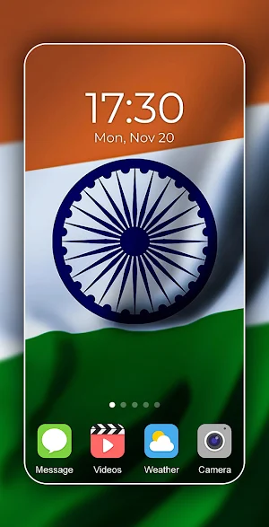 Indian Flag Wallpaper 2024 Screenshot 1