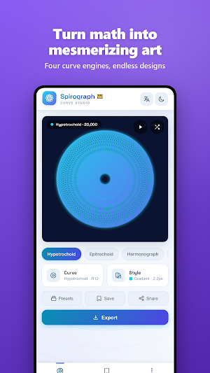 Spirograph Art Studio Screenshot 0