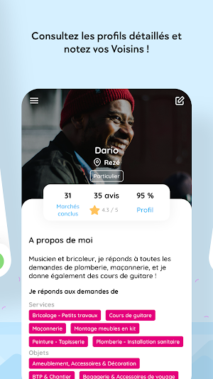 AlloVoisins - le coup de pouce du quotidien Screenshot 2