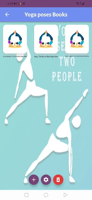 yoga poses for two people Screenshot 0