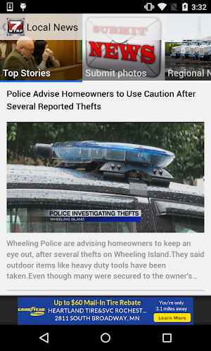 WTRF 7 NEWS Screenshot 1
