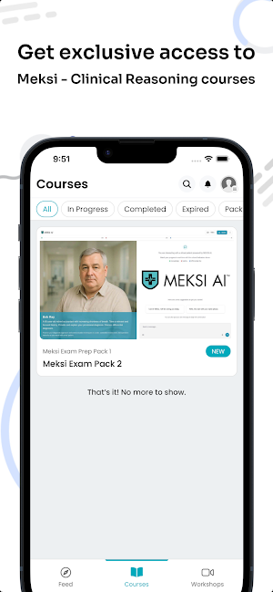 Meksi Clinical Reasoning Screenshot 2