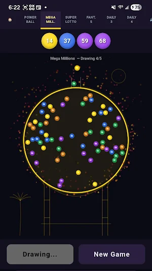 CA Lotto: Physics Sim & Draw Screenshot 2