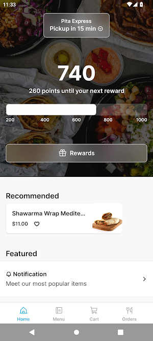 Pita Express Screenshot 0