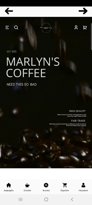 Marlyn's Coffee Screenshot 0