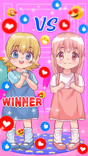 Anime Doll Dress Up Contest Screenshot 0