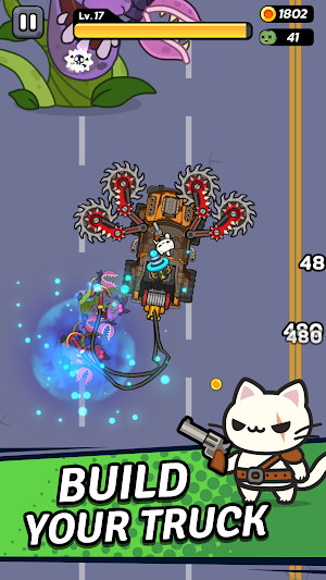 Crash Cat : Zombie Survivor Screenshot 2