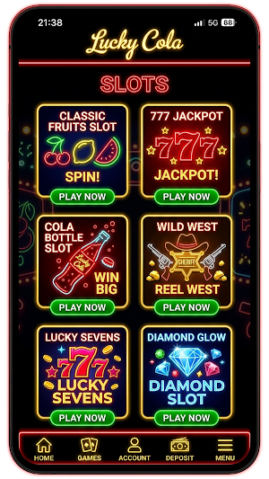 Lucky Cola Screenshot 1