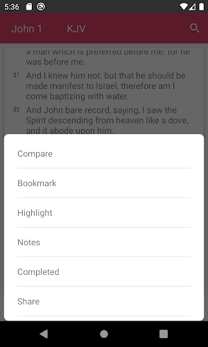 Digital Bible App Screenshot 1