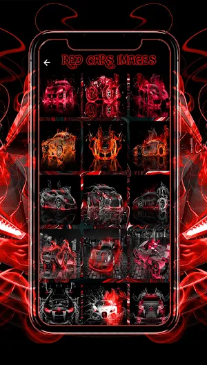 Neon Car Wallpaper Screenshot 1