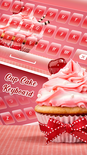 Cupcake - Keyboard Theme Screenshot 1