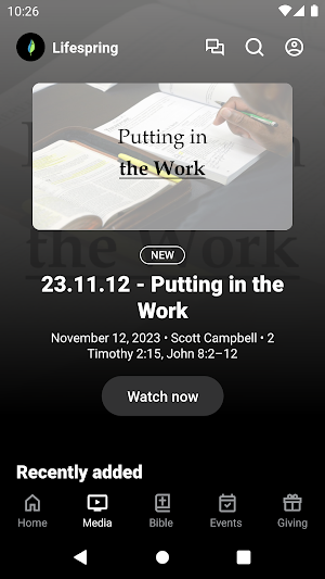 Lifespring Baptist Screenshot 1