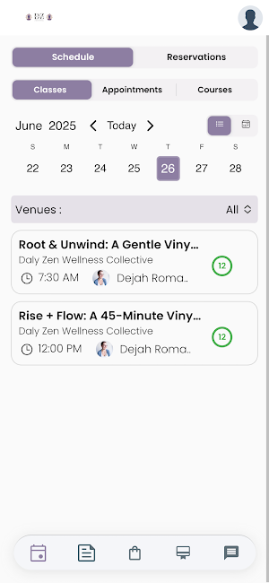 Daly Zen Wellness Collective Screenshot 2