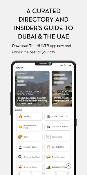 The HUNTR: City Guide Screenshot 1