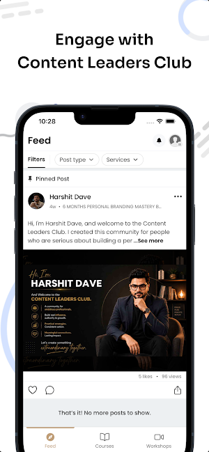 CONTENT LEADERS CLUB Screenshot 1