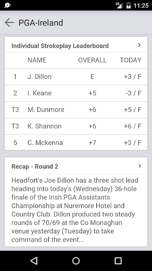 The PGA in Ireland Screenshot 1