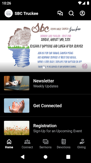 Sierra Bible Church Truckee Screenshot 0