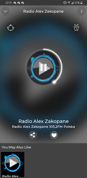 US Radio Alex Zakopane App Free Online Listen Screenshot 0