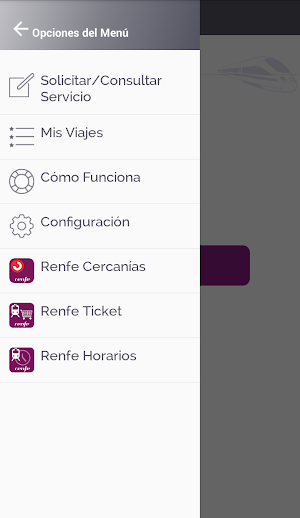 Renfe Atendo Screenshot 2