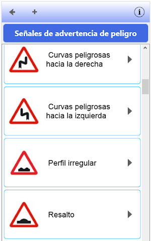 Test de señales de tráfico Screenshot 2