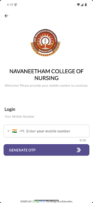 NAVANEETHAM STUDENT Screenshot 1