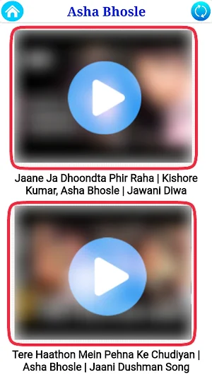 Asha Bhosle All Video Songs Screenshot 2