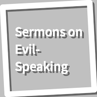 Book, Sermons on Evil-Speaking