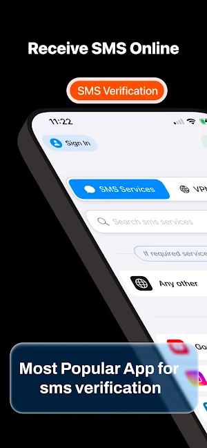 SafeSim - SMS Verification Screenshot 0