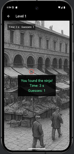 Find the Ninja Screenshot 1