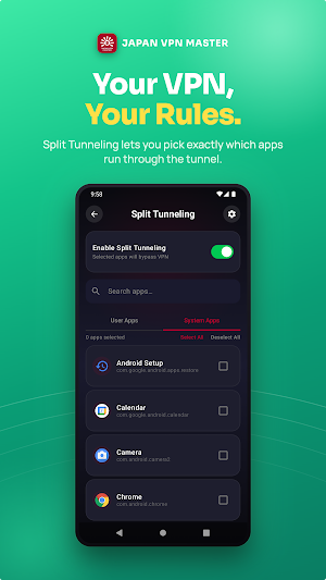 Japan VPN Master: Fast Secure Screenshot 2