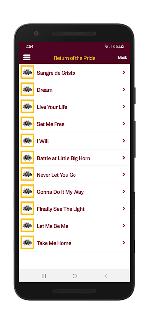 White Lion Lyrics & Wallpapers Screenshot 2